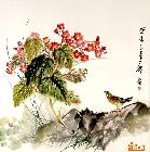 花鸟11-69x69cm